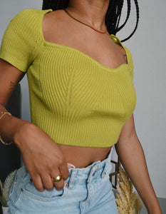 The Knit Cropped Top